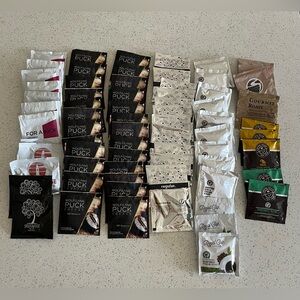 Assorted Coffee Pods and Packets